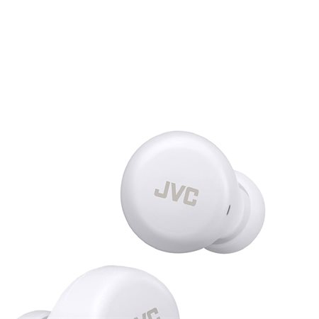 ÉCOUTEUR BOUCHON JVC MINI GUMY SANS-FIL BLANC