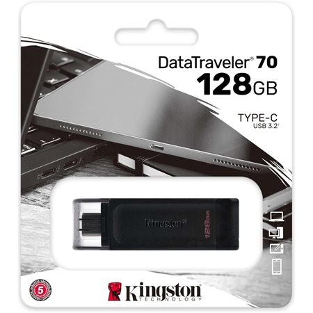 CLÉ USB KINGSTON USB-C DT70 128GB