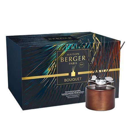 Coffret cadeau bouquet diffuseur "Temptation" chocolat