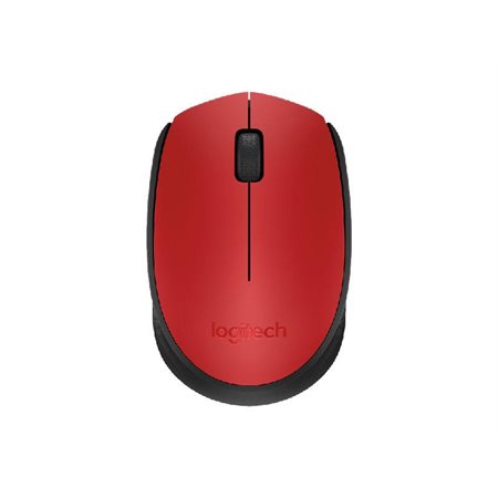 LOGITECH WIRELESS MOUSE M170 RED