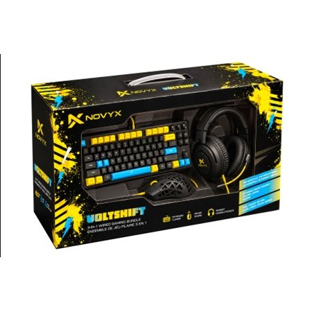 ENS. 3 EN 1 VOLTSHIT GAMER CLAVIER / SOURIS / CASQUE