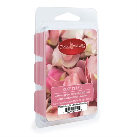 Cubes de cire fondants - Rose petals