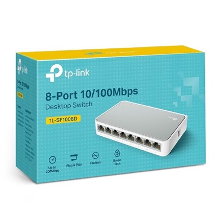 SWITCH TP-LINK 8 PORTS 10 / 100M